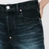 Vaqueros boyfriend de cintura baja en denim japonés