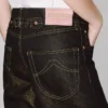 Vaqueros boyfriend de cintura baja en denim japonés con lurex Vaqueros boyfriend de cintura baja en denim japonés con lurex