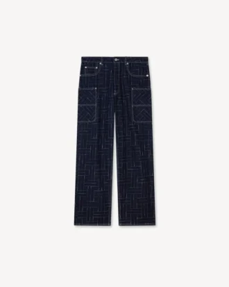 Vaqueros cargo «Kenzo Weave» con corte Monkey Fit en denim japonés