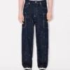 Vaqueros cargo «Kenzo Weave» con corte Monkey Fit en denim japonés Vaqueros cargo «Kenzo Weave» con corte Monkey Fit en denim japonés