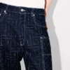Vaqueros cargo «Kenzo Weave» con corte Monkey Fit en denim japonés Vaqueros cargo «Kenzo Weave» con corte Monkey Fit en denim japonés