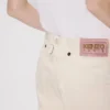 Vaqueros de cintura baja en denim japonés Vaqueros de cintura baja en denim japonés