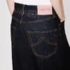 Vaqueros de cintura baja en denim japonés Vaqueros de cintura baja en denim japonés