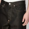 Vaqueros de corte ancho con vuelta en denim japonés Vaqueros de corte ancho con vuelta en denim japonés