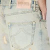 Vaqueros de corte ancho con vuelta en denim japonés Vaqueros de corte ancho con vuelta en denim japonés