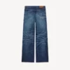 Vaqueros de corte ancho con vuelta en denim japonés Vaqueros de corte ancho con vuelta en denim japonés