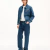 Vaqueros de corte recto «Kenzo Signature» en denim japonés Vaqueros de corte recto «Kenzo Signature» en denim japonés