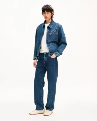 Vaqueros de corte recto «Kenzo Signature» en denim japonés Vaqueros de corte recto «Kenzo Signature» en denim japonés