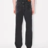 Vaqueros holgados Botan de denim japonés Vaqueros holgados Botan de denim japonés