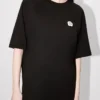 Vestido camiseta oversize bordado «Boke Flower 2.0» de algodón