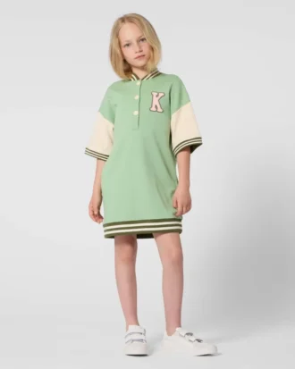 Vestido «Eden Jungle» en felpa francesa