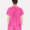 Vestido plisado oversize en seda Vestido plisado oversize en seda