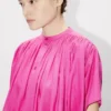 Vestido plisado oversize en seda Vestido plisado oversize en seda