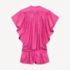 Vestido plisado oversize en seda Vestido plisado oversize en seda