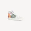 Zapatillas altas «Kenzo Hoshi» de lona de algodón Zapatillas altas «Kenzo Hoshi» de lona de algodón