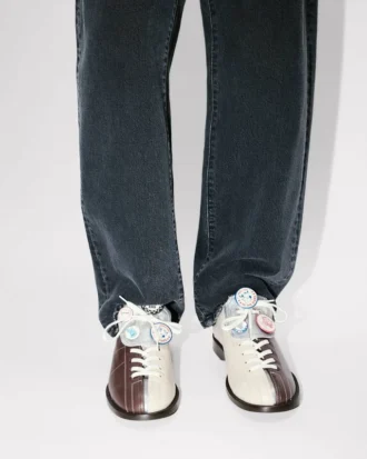 Zapatos derby de bolos «Kenzo Striker» en piel